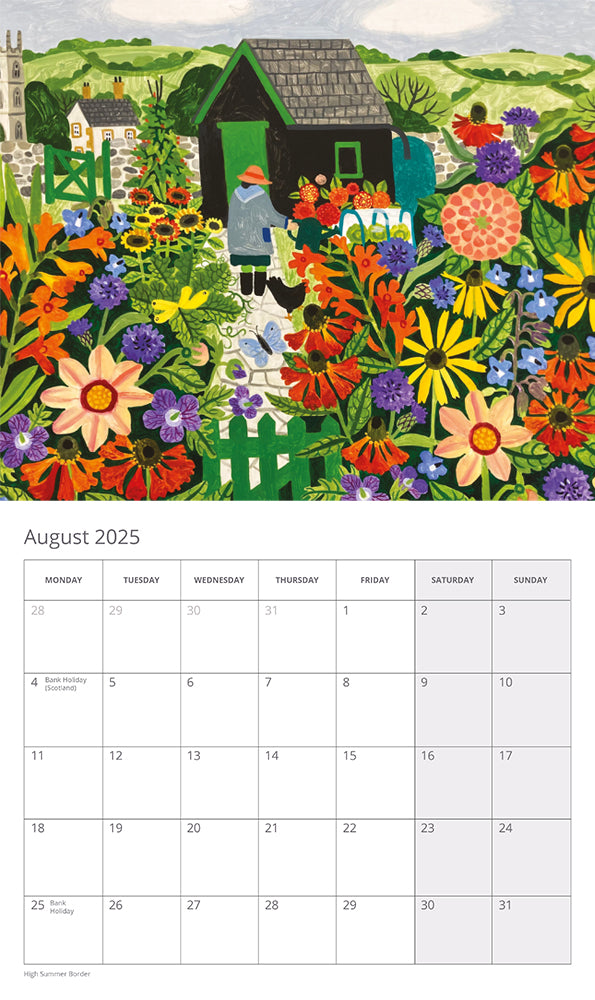 2025 Wall Calendar Vanessa Bowman Artist