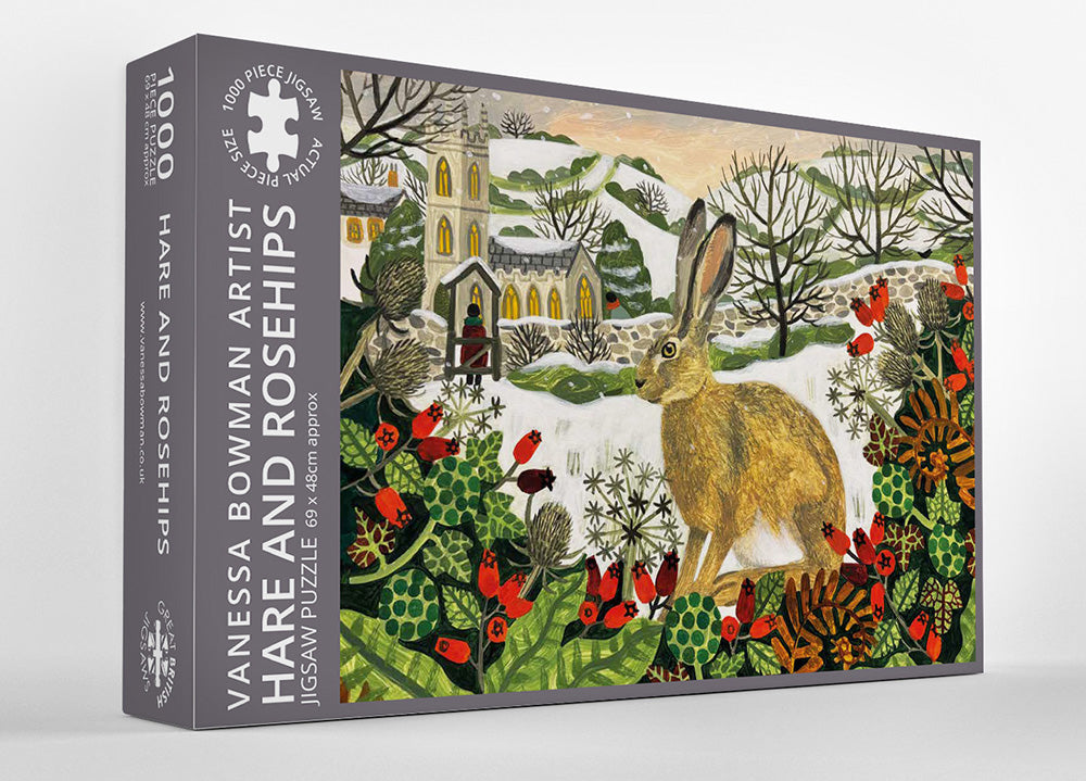 Jigsaw – Hare and Rosehips