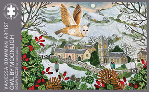 Jigsaw – Owl by Moonlight
